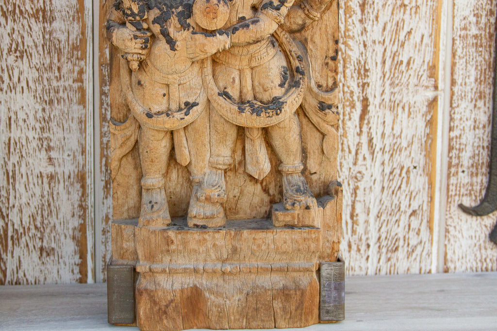Early 1800's Hanuman Temple Carving