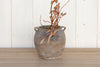 Round Terracotta Vase with Handles