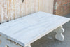 Bleached White Spanish Tavernera Coffee Table