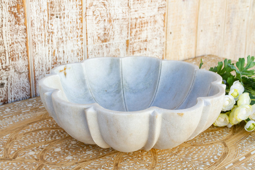 Sheen Large Indian Mandala Marble Bowl