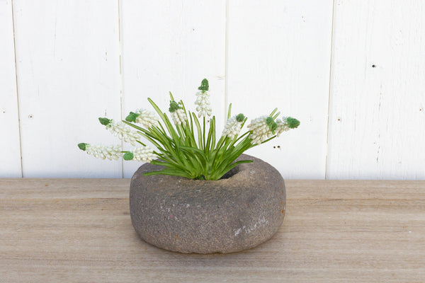 Carved Stone Decorative Bowl