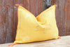 Bhurini Lumbar Moroccan Silk Rug Pillow (Trade)