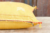 Bhurini Lumbar Moroccan Silk Rug Pillow (Trade)