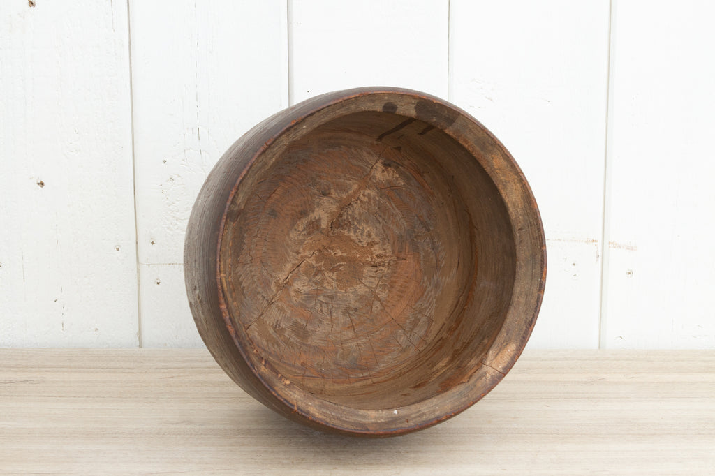 Textured Rice Bowl Aged Brown Vintage Textured Naga Rice Bowl– DE-COR | Globally Inspired