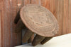 Rare Antique Carved Top Nupe Stool