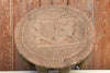 Rare Antique Carved Top Nupe Stool (Trade)
