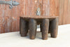 Rare Antique Carved Top Nupe Stool (Trade)