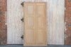 Antique Bleached English Colonial Teak Door W/ Frame (Trade)