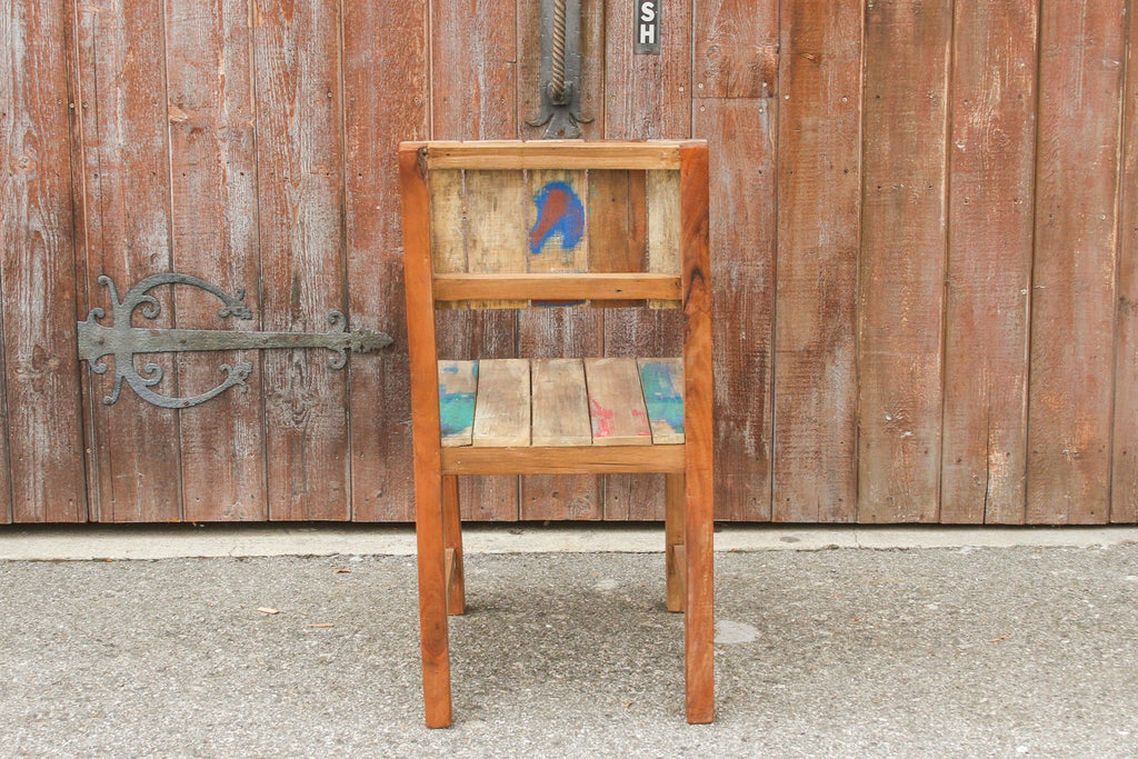 Reclaimed Teak Painted Chair (Trade)