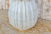 Tall Open Lotus Marble Vase