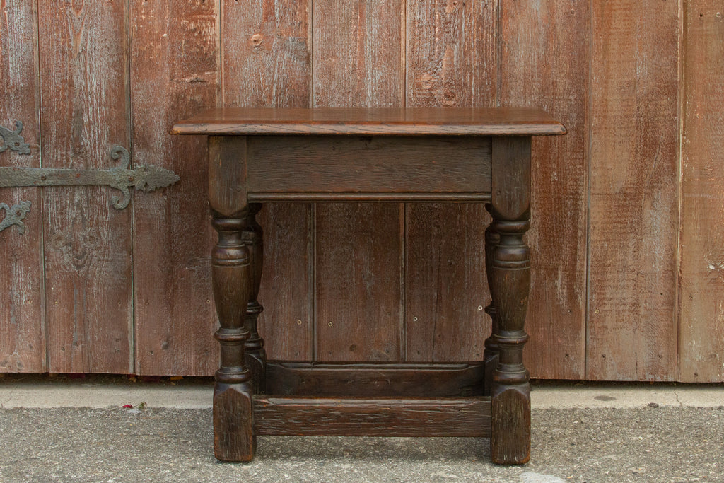 Primitive 19th Century Oak Joint Table