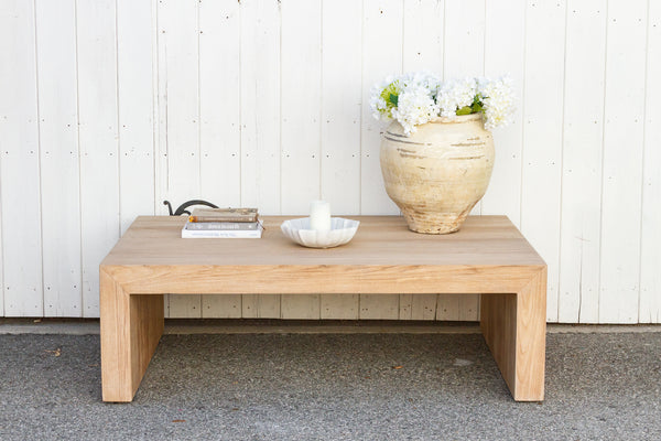 Mid-Century Bleached Coffee Table