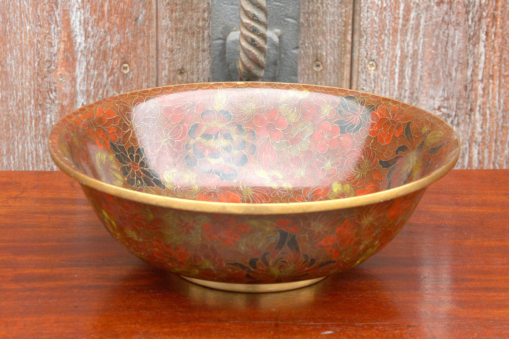 Outstanding Vintage Asian Cloisonne Bowl