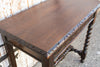 Antique Carved Oak English Tavern Table