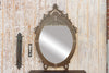Finely Carved and Inlaid Mirror