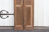 Pair of Slim Antique Carved Doors