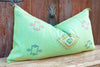 Jaida Long Lumbar Moroccan Silk Rug Pillow