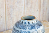 Asian Blue & White Floral Ginger Jar