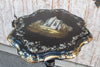 Antique French Mother of Pearl Inlaid Table