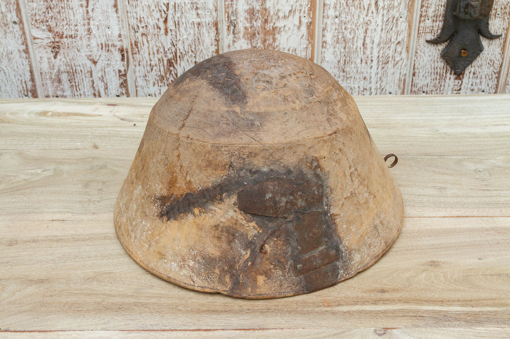 Antique African Dough Bowl w/ Handles