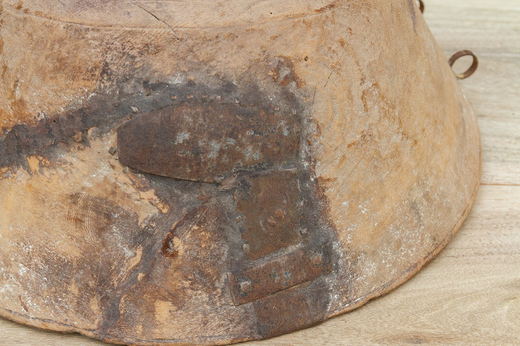 Antique African Dough Bowl w/ Handles