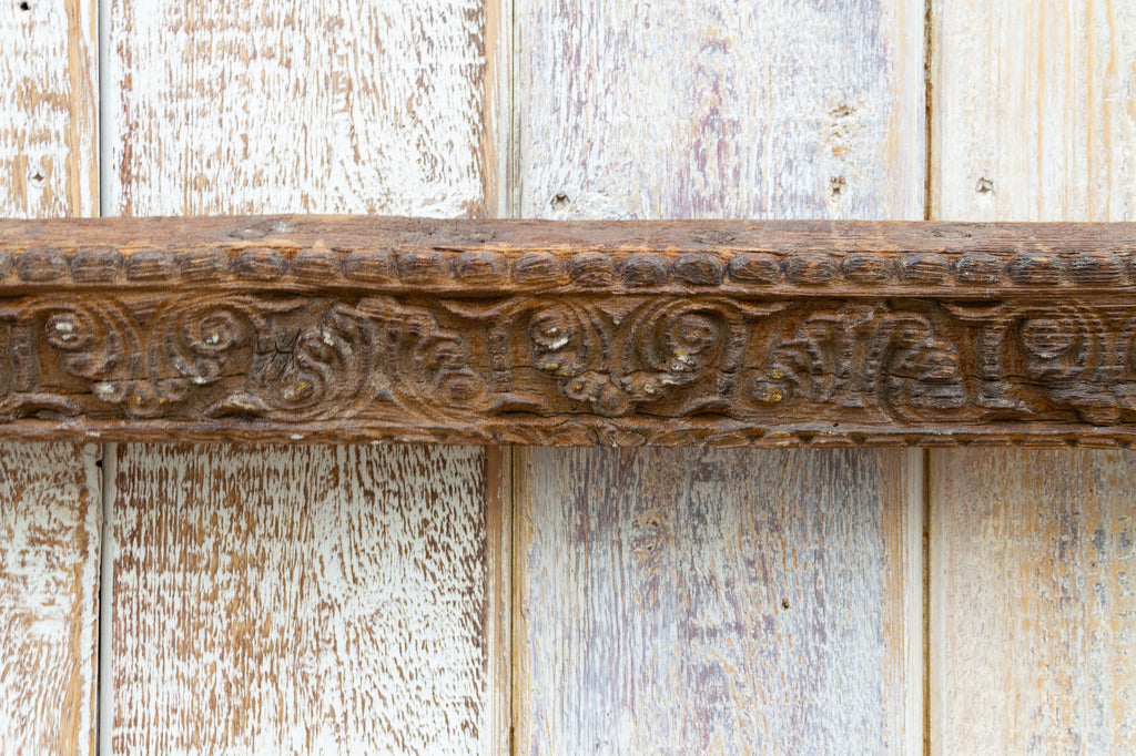 Architectural Antique Carved Door Frieze