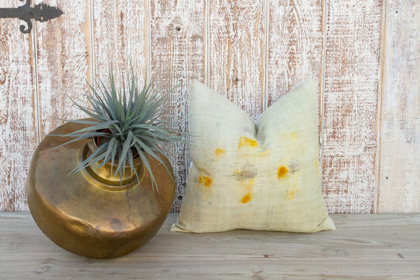 Lily Tie Dyed Organic Silk Pillow