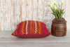 Diya Antique Indian Folk Pillow Cover