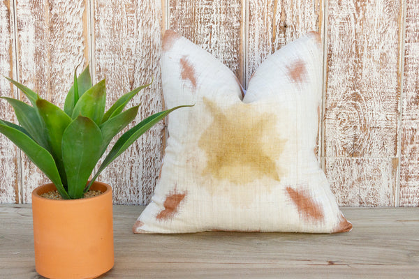Bina Organic Silk Ikat Pillow