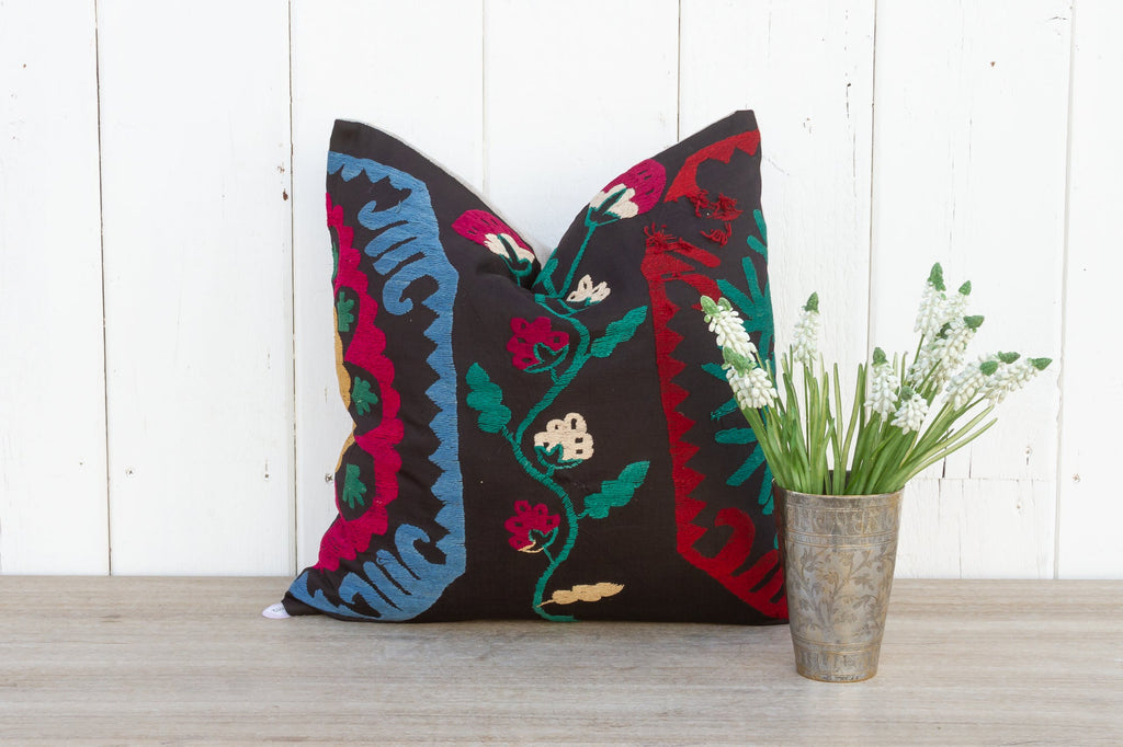 Afin Vintage Suzani Square Pillow