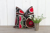 Emma Black & White Vintage Suzani Pillow