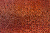 Rust Filanan Embroidered Bed Cover