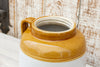 Yellow Glaze Vintage Jar