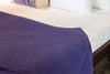 Eggplant Filanan Embroidered Bed Cover