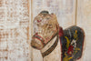 Kaila Wooden Painted Nandi Statue (Trade)