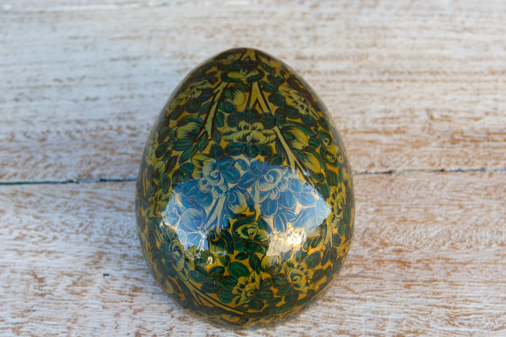 Kashmiri Egg Shaped Box