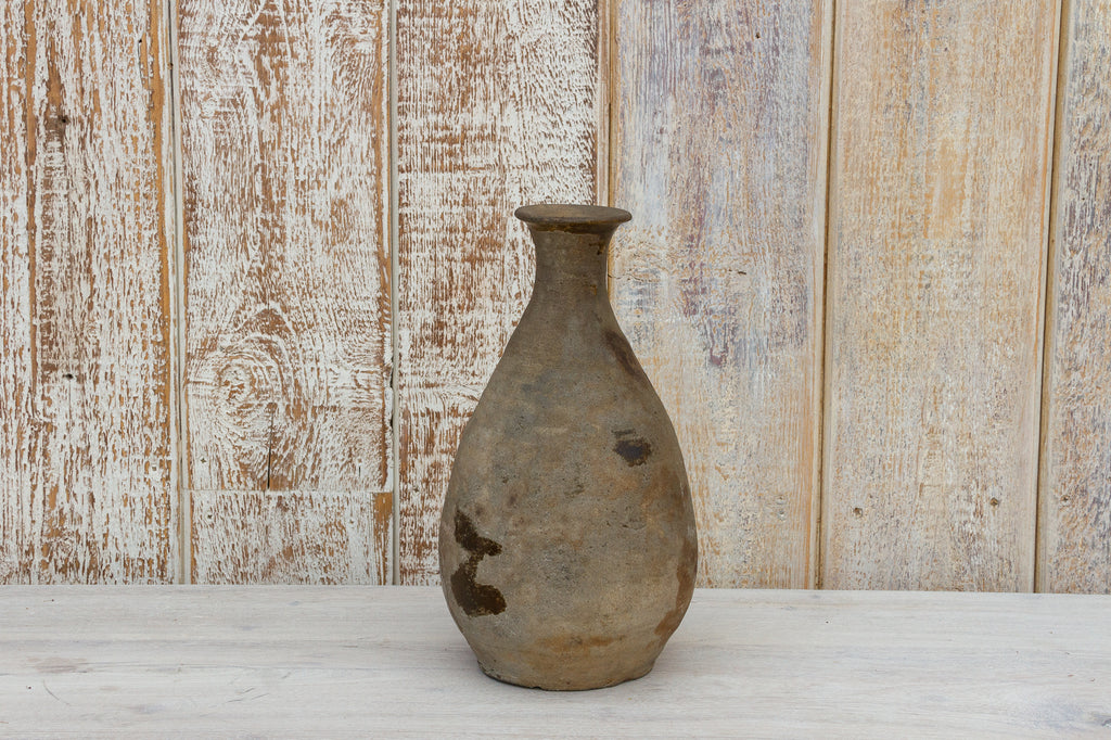 Asian Gourd Shaped Primitive Vase