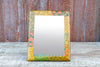 Paper Mache Floral Mirror Frame (Trade)