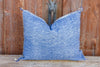 Shamri Lumbar Moroccan Silk Rug Pillow