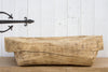 Massive Antique Bleached Wood Trough Planter