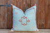 Nilaa Moroccan Silk Rug Pillow (Trade)