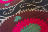 Fuchsia Mandala Suzani Tapestry