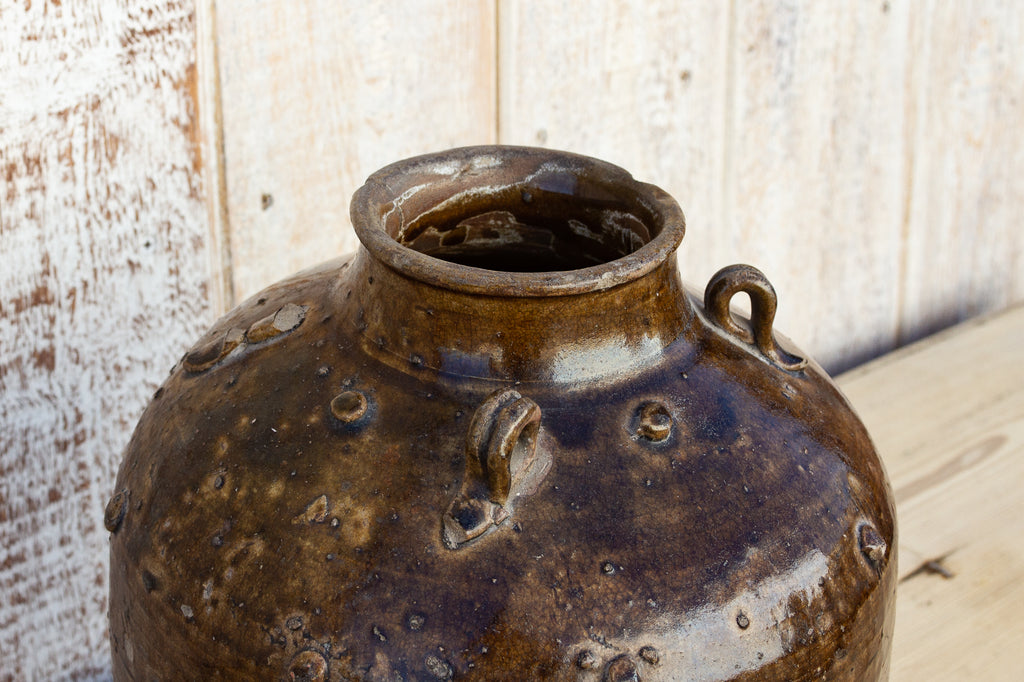 Antique Southeast Asian Martaban Oil Vessel
