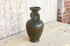 Elephant Handle Green Glazed Vase