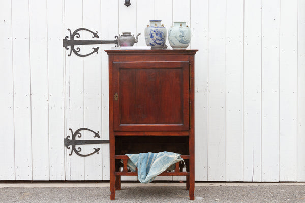 French Fruitwood Farmhouse Cabinet