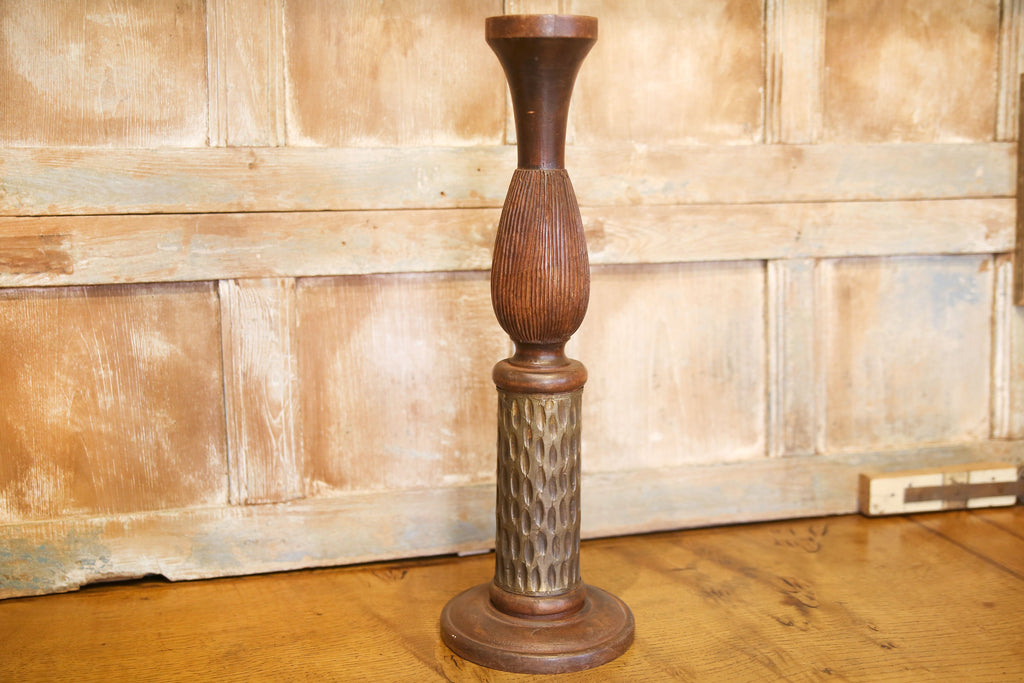 Tall Turned Candle Stick Holder (Trade)