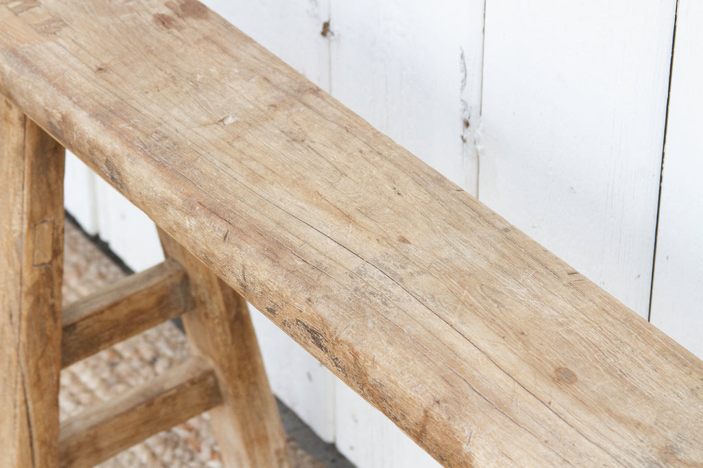 Primitive Antique Slim Farmhouse Bench