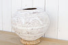 Whitewash African Antique Clay Pot (Trade)
