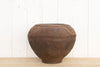 Rustic Antique African Carved Pot
