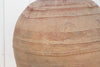 Tall Weathered Engraved Clay Pot